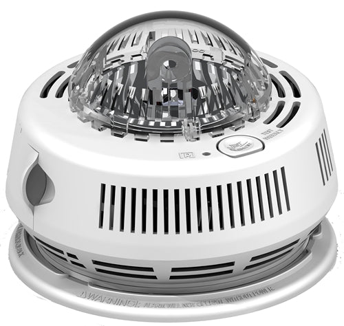 BRK Electronics First Alert 7010BSL 120V AC/DC Hardwired with Two AAA Battery Backup Photoelectric Smoke Alarm with Integrated Strobe Light (Upgraded to 7020BSL)