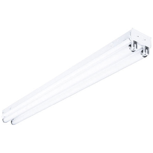 Columbia Lighting CS3-125-EU-1PK 3' Straight-Sided Utility Channel, 1 Lamp, 25W T18, Electronic Instant Start Ballast, 120-277V