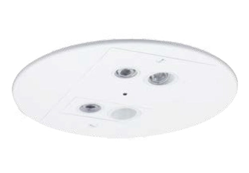 Dual-Lite EV4RIB Recessed Ceiling Mount LED Emergency Light with Spectron Self Diagnostic, Black Finish