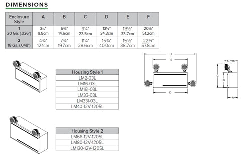 Dual-Lite LM33-03L 33W 6V High Capacity Emergency Light, Lead Calcium Battery, No Self-Diagnostics, White Finish