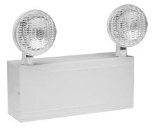 Dual-Lite LM33 33W 6V High Capacity Emergency Light, Lead Calcium Battery, No Self-Diagnostics, White Finish