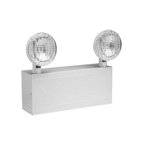 Dual-Lite LM66-12V 66W 12V High Capacity Emergency Light, Lead Calcium Battery, No Self-Diagnostics, White Finish