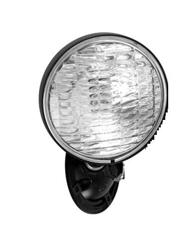 Dual-Lite OMSSB0612 6V, 12W Halogen Outdoor Remote Lighting Head, Single Head, Black Finish