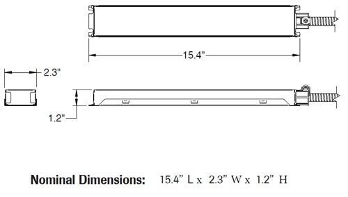 Dual Lite PLD10M 10W LED Battery Pack, 120-277V, Galvanized Steel