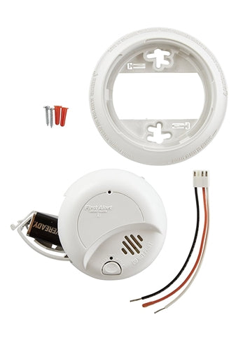 First Alert 9120BFF 120V AC/DC Hardwired with 9V Battery Backup Ionization Smoke Alarm (Upgraded to SMI100-AC)