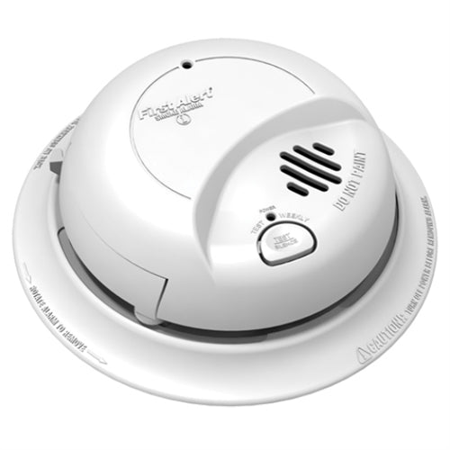 BRK Electronics First Alert SA86C 120V AC/DC Hardwired with 9V Battery Backup Ionization Smoke Alarm (Upgraded to SMI100-AC)