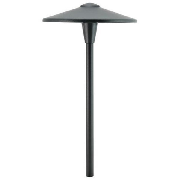 Focus Industries AL05L12RST 12V 3W Omni LED 10" China Hat Area Light, Rust Finish