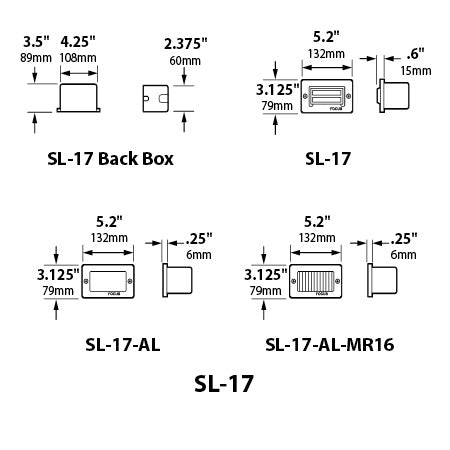 Focus Industries SL-17-ALLED3WTX 3W OMNI LED, Cast Aluminum Acrylic Lens Step Light, White Texture Finish