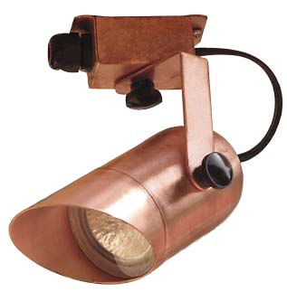 Focus Industries SL-25-COP 12V Spun Copper Adjustable Surface Light, Copper Finish