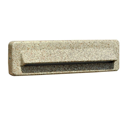 Focus Industries SL-50-LEDPCL-TRC 12V 5W LED Flat Panel, 1 Louver Step Light, Terra Cotta Finish