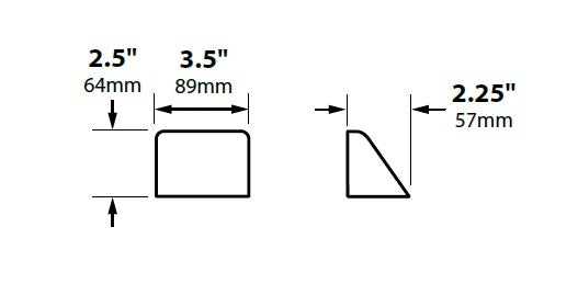 Focus Industries SL18L12HTX 3W Omni LED Cast Aluminum Surface Deck Step Light, Hunter Texture Finish