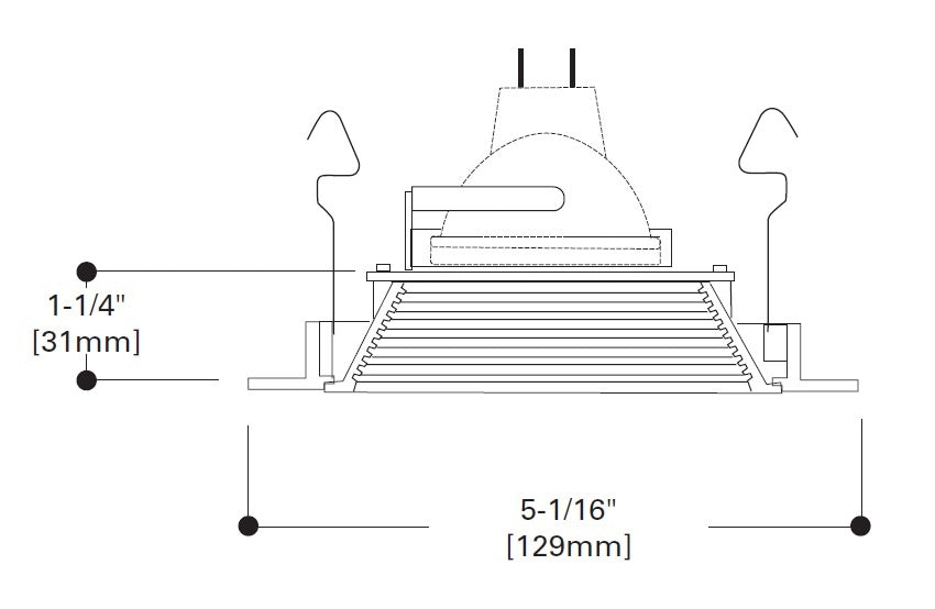Halo Recessed 1493BC 4" Low Voltage Coilex Downlight Baffle Reflector Trim, Black Baffle with Black Chrome Trim Ring