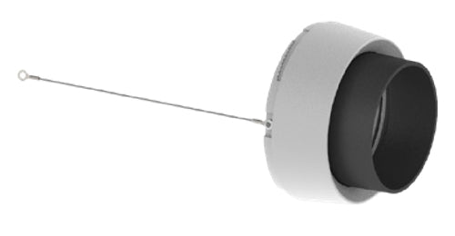 Halo Track 808MHS4P 4" 808 Media Holder and Snoot, White