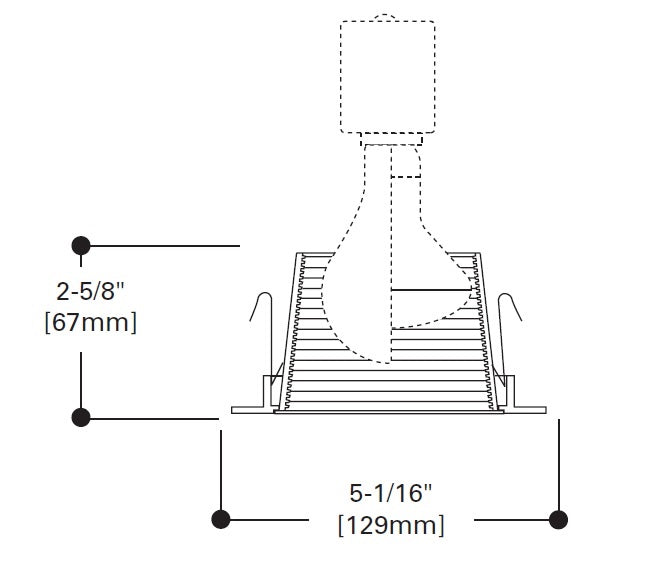 Halo Recessed 953SN 4" Metal Baffle Trim, Satin Nickel Trim with Satin Nickel Baffle