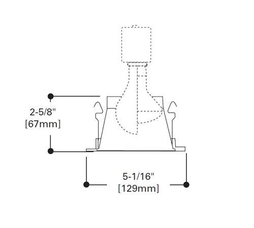 Halo Recessed 999RG 4" Reflector Cone Trim, White Trim with Residential Gold Reflector