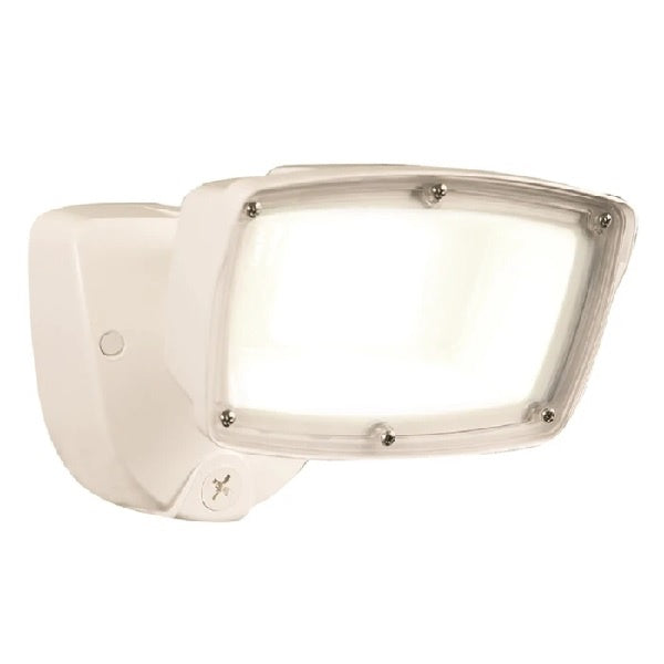 Halo FSL503TW Single Head Large LED Floodlight, 5800 Lumens, Selectable CCT 3000K, 4000K, and 5000K, White