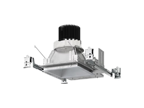 Halo Recessed Commercial HCSQ620D010 6" New Construction Square LED Housing, 2000 Lumens, 120-277V, 0-10V 1%-100% Dimming