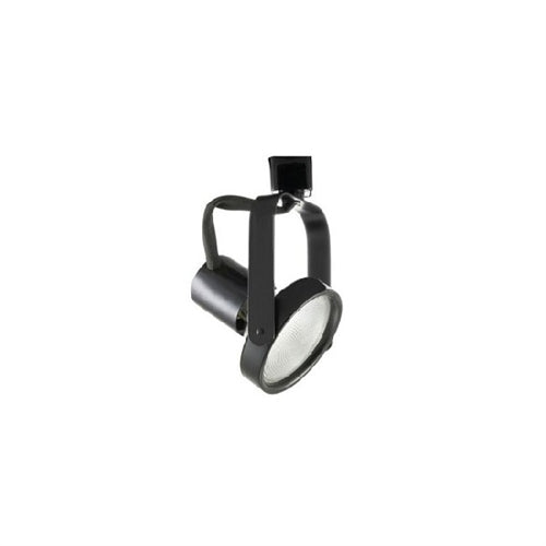 Halo Recessed L1730MBX 75W PAR30 Line Voltage Gimbal Ring Universal Lampholder, Matte Black