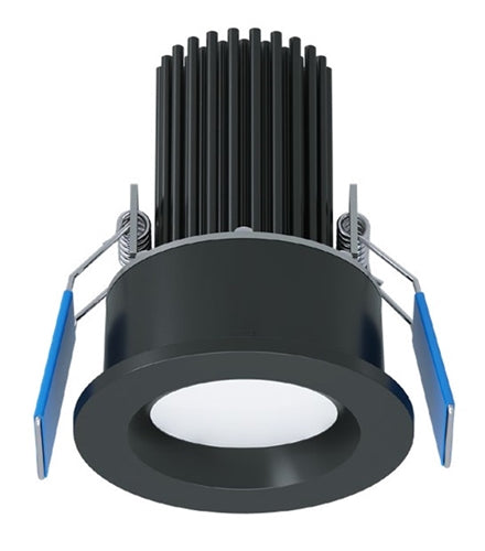 Halo Recessed ML2ALSFS1ERMW 2" Round Smooth LED Adjustable Downlight, Selectable 200/400/550 Lumens, 90 CRI, Selectable CCT 2700/3000/3500/4000/5000K, 5% Phase Cut LE/TE Dimming, 120V 60Hz, Matte White