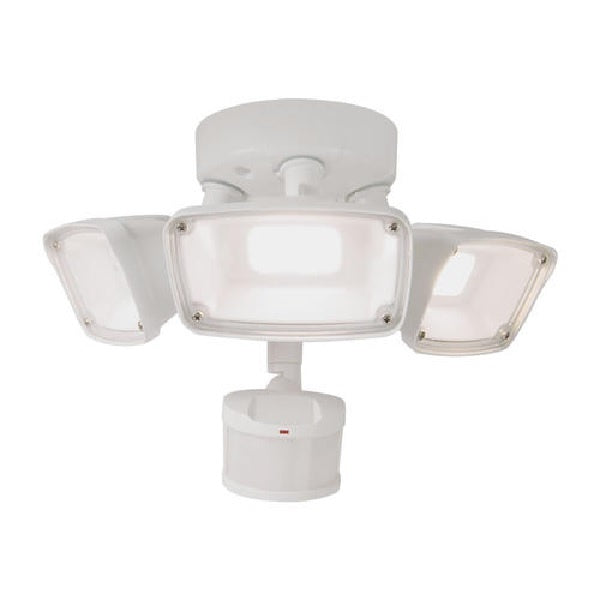 Halo MSH303T18W 31.8W LED Motion Small Triple Light, SeleCCTable 3000K, 4000K, 5000K, 3000 Lumens, 80 CRI, 180 Degree Motion Sensor