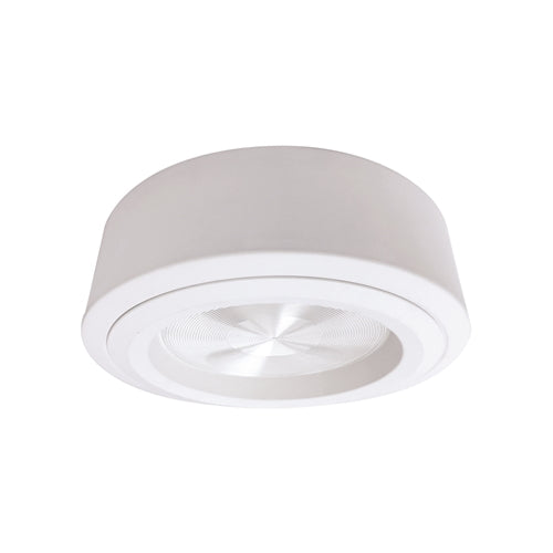 Halo Recessed Commercial PR8S15D010MW 8" Surface Shallow Lens LED Housing, 1500 Lumens, 120-277V 50/60Hz, 0-10V, 100% to 1% dimming, Matte White