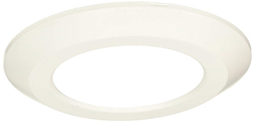 Halo Recessed SLD6TRMWH 6" Surface LED Trim Ring for SLD6 Series, Paintable White