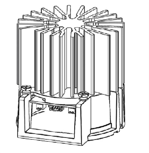 Halo Recessed Commercial SM4348FS 4" LED Module 3000-4000 Lumens, 80CRI, 3000K, 3500K and 4000K Color