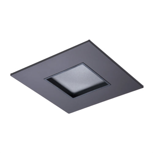 Halo Recessed TL44S2GGBBB 2" Square Lens Pinhole, German Bronze Flange, Black Trim