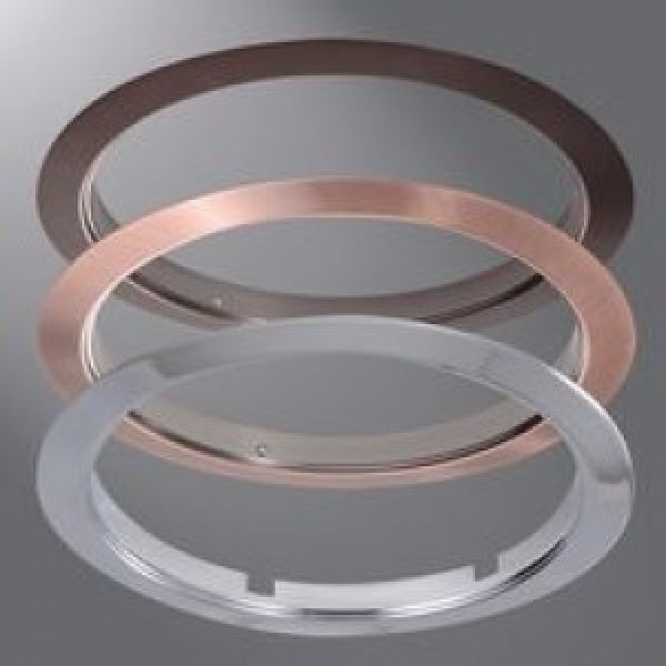 Halo Recessed TRM6MB 6" Metal Tri Ring, Black Metal