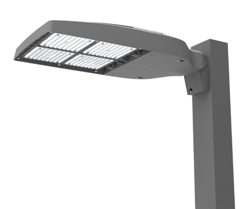 Hubbell ASL2-320L-145-4K-3-UNV-MAF-DBT LED Area Light, 21000 Lumens, 4000K, Type III Distribution, 120-277V, Mast Arm Fitter, Dark Bronze Matte Textured