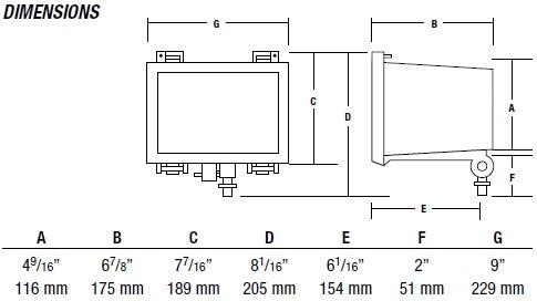 Hubbell Outdoor Lighting F-042F8 42W Compact Fluorescent Facade Floodlight, 6H x 7V Beam, Quad-Tap Voltage, Electronic Ballast, Bronze Finish