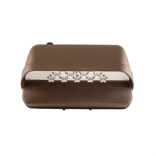 Hubbell Lighting Outdoor LNC-7LU-5K-3-DBT-PCU Laredo 16.6W 7 LEDs Compact Wallpack, Full Cut Off, 5000K, Type III, Photocontrol, Bronze Finish