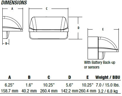 Hubbell Lighting Outdoor LNC2-18LU-4K-3-4 Laredo 45W 18LEDs Compact Wallpack, Full Cut Off, 4000K, Type III, White Finish
