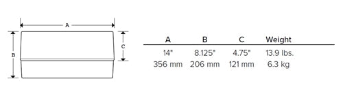 Hubbell Lighting Outdoor NRG4-30LU-3K-BZ 70W Lumasquare II LED Lowbay, 120-277V, 5730 Lumens, 3000K, Bronze Finish