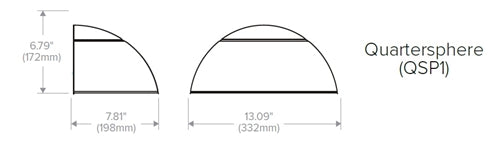 Hubbell Outdoor Lighting RDI1-24L-25-4K7-4W-UNV-DBT 25W Outdoor Round LED Wallpack, 4000K, 70 CRI, Type IV Distribution, 120-277V, Dark Bronze Matte Textured