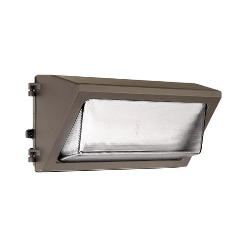 Hubbell Outdoor Lighting WGH2-LSCS 30-70W LED Glass Wallpack, 120-277V, 4600-10,000 Lumens, 4000K/5000K, Bronze Finish