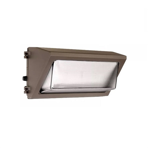 Hubbell Outdoor Lighting WGH3-LSCS 80-120W LED Glass Wallpack, 120-277V, 9800-17,150 Lumens, 4000K/5000K, Bronze Finish