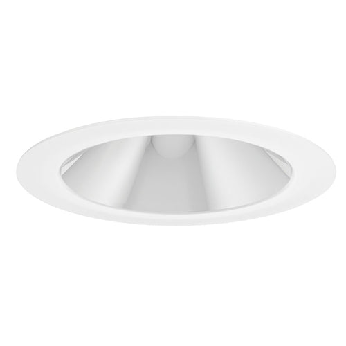 Juno Aculux Recessed Lighting 2017C-SF 2017C-SF 2" LED Round Hyperbolic Downlight, Clear Specular Self Flanged Trim