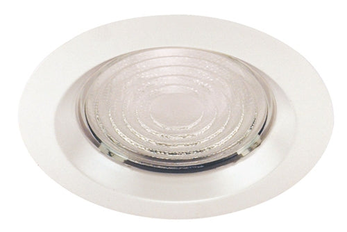 Juno Recessed Lighting 22-WH (22 WH) 6" LED, Line Voltage, Fluorescent, Fresnel Trim, White Trim