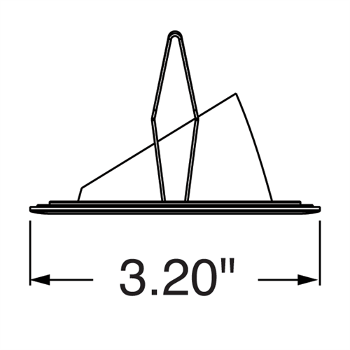 Juno Aculux Recessed Lighting 2311BHZ-BL-SF 2" Round Adjustable Lensed Pinhole LED, Low Voltage Self Flange, Black Trim