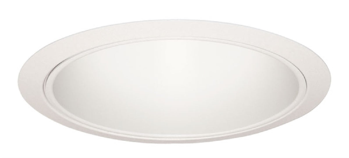 Juno Recessed Lighting 232W-WH (232 WWH) 6" Line Voltage, Fluorescent, Reflector Trim with Torsion Springs, White Reflector, White Trim
