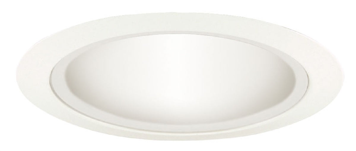 Juno Recessed Lighting 276W-WH (276S WWH) 5" Line Voltage Shallow Cone, White Reflector, White Trim