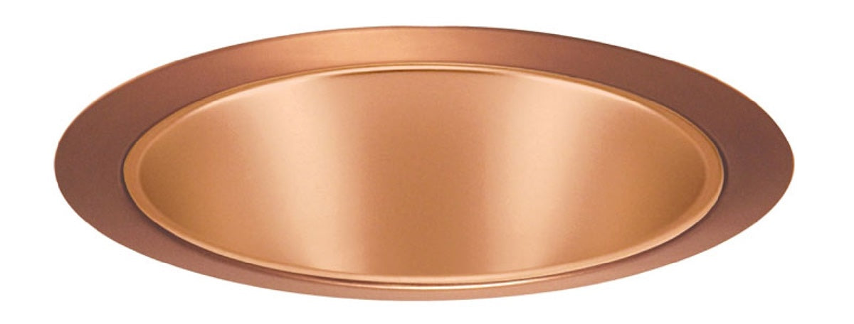 Juno Recessed Lighting 27WHZ-ABZ (27 WHZABZ) 6" LED, Line Voltage, Tapered Cone Trim, Wheat Haze Reflector, Age Bronze Trim