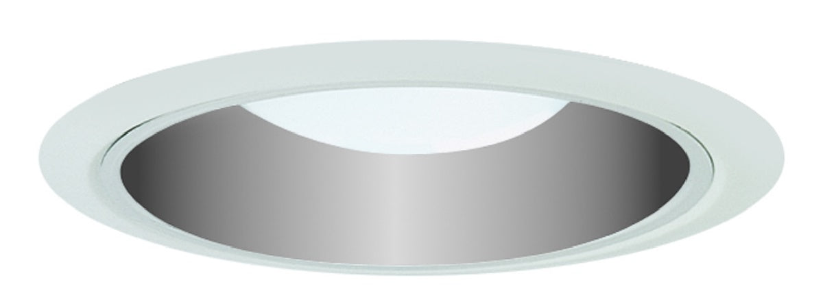 Juno Recessed Lighting 29C-WH (29 CWH) 6" Line Voltage, Fluorescent, Ultra Cone Trim - Fully Enclosed, Clear Reflector, White Trim