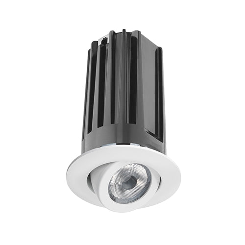 Juno 2" LED 2LEDTRIM G2 ADJ 27K 90CRI NFL WH Recessed Lighting 2" LED Gen 2 Round Adjustable 2700K 90 CRI, Narrow Flood Beam, White Finish