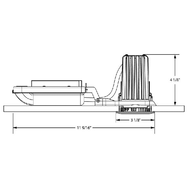 Juno 2" LED 2LEDTRIM G2 DC 35K 80CRI SP WHZBRZ Recessed Lighting 2" LED Gen 2 Round Downlight Cone 3500K, 80 CRI, Spot Beam, Wheat Haze Reflector, Bronze Trim Ring
