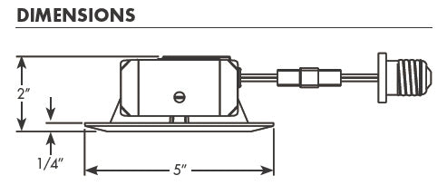 Juno Recessed Lighting 4RLD-927-6-WWH Downlight 4" LED Retrofit Baffle Trim 2700K, 90 CRI, 650 Lumens, White Finish