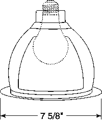 Juno Recessed Lighting 662G-WH 6" Line Voltage, Multiplier Trim with Kicker Wall Wash, Haze Reflector, White Trim