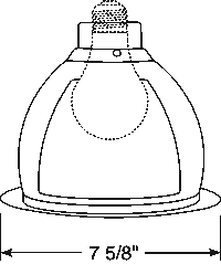 Juno Aculux Recessed Lighting 663HZ-WH 6" Line Voltage Double Wall Wash, Haze Reflector, White Trim