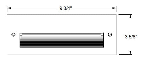 Juno Step Light 838LED-13-41K-BZ Outdoor 4100K LED Color Temperature, Bronze Trim